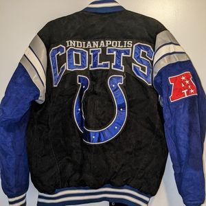 Colts leather jacket